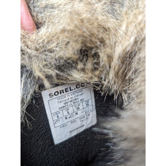 Sorel Womens Sz 8 Tofino II Sage Green Winter Snow Boots LL3654-365 Waterproof - Picture 8 of 9